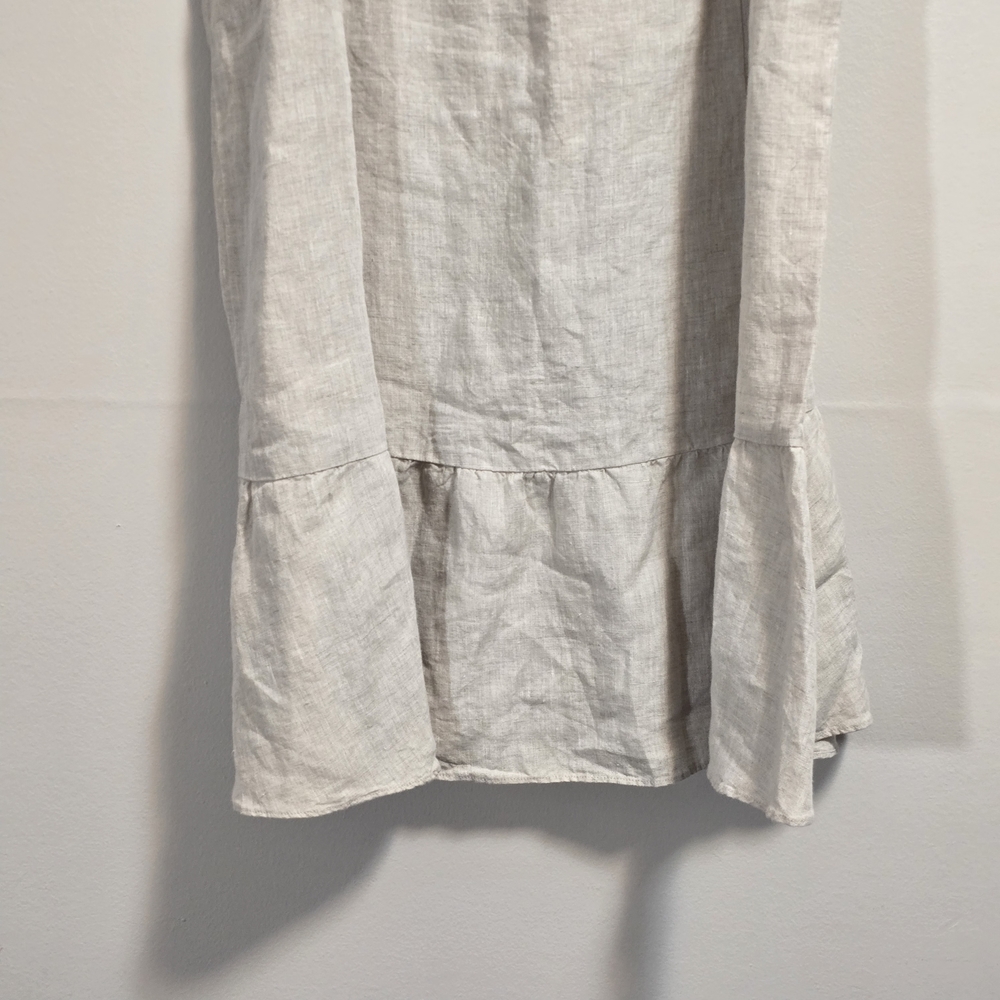 Wilfred Chariot 100% Linen Natural Ecru Maxi Skirt - Picture 2 of 9
